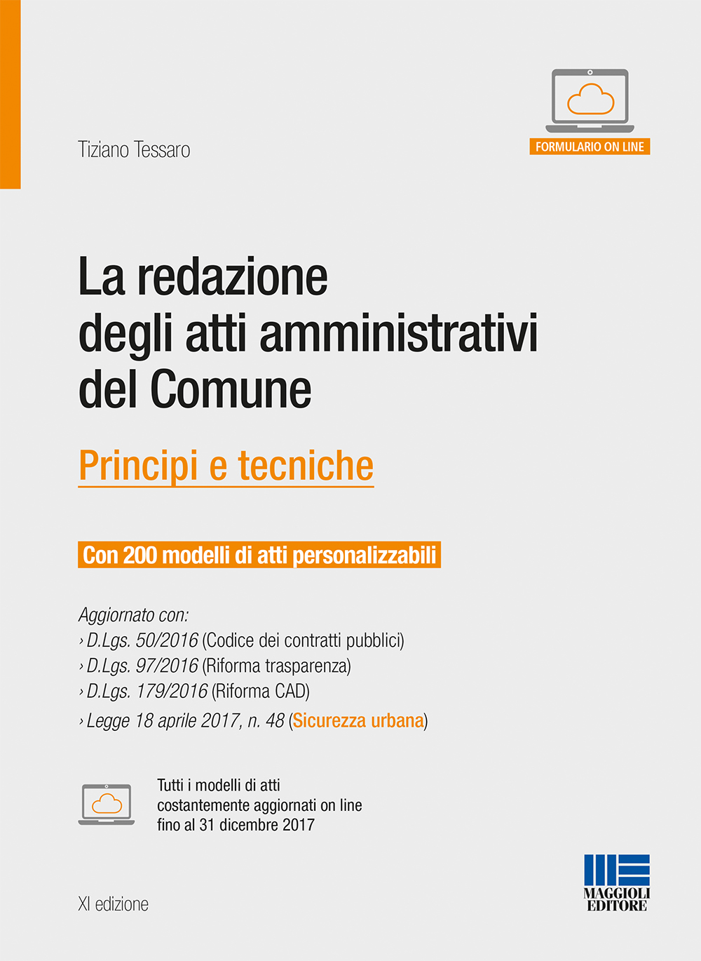 La redazione degli atti amministrativi del Comune