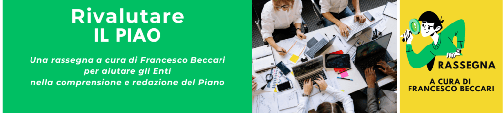 Piccoli Comuni, istruzioni per l'uso: la nuova guida ANCI per aiutare i piccoli Enti nell'organizzazione 1 PIAO